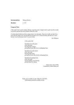 A Boy and a Girl von Eric Whitacre 