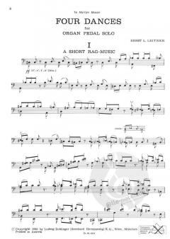4 Dances von Ernst Ludwig Leitner 
