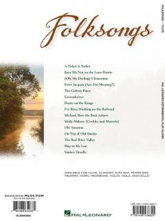 Folksongs: Instrumental Play-Along for Flute 