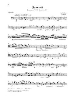 Streichquartett von Claude Debussy im Alle Noten Shop kaufen (Stimmensatz)