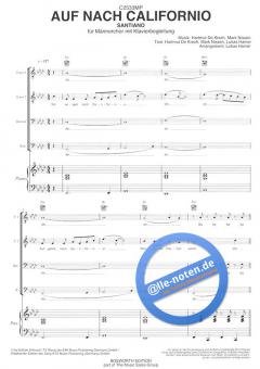 Auf nach Californio (Santiano) 