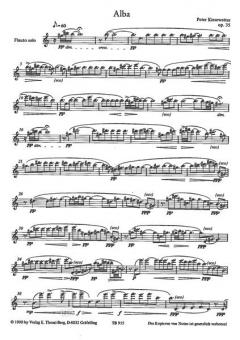 Alba op. 35 von Peter Kiesewetter 