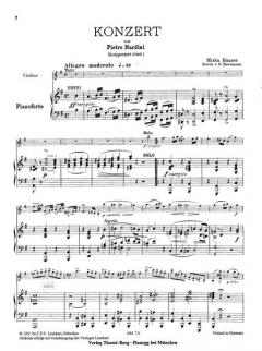 Konzert für Violine und Orchester von Pietro Nardini im Alle Noten Shop kaufen