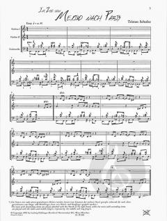 Triology around the World für 2 Violinen und Violoncello von Tristan Schulze 