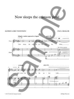 Now Sleeps The Crimson Petal von Paul Mealor 