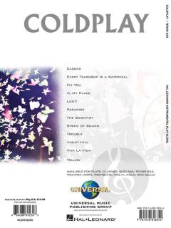 Coldplay for Tenor Sax 