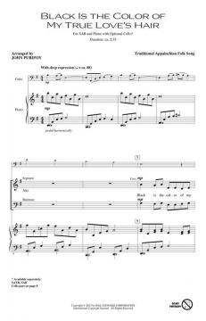 Black Is The Color Of My True Love's Hair (Download) 
