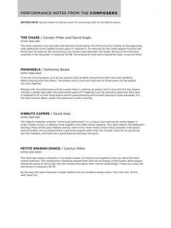 Favorite Festival Ensembles 