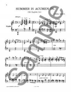 British Melodies for Piano No.3 
