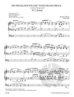 Seine letzten Orgelwerke von Théodore Dubois (Download) 
