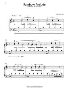 Rainbow Prelude von Jennifer Linn 