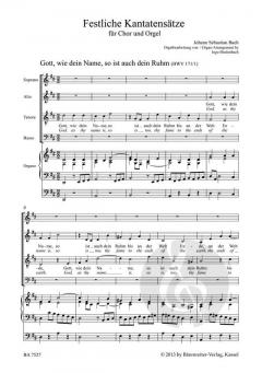 Festliche Chorsätze aus Kantaten von Johann Sebastian Bach (Download) 