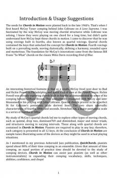 Chords In Motion von Andy LaVerne 