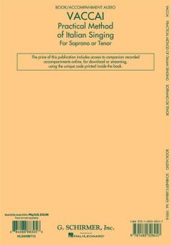 Practical Method Of Italian Singing von Nicola Vaccai 