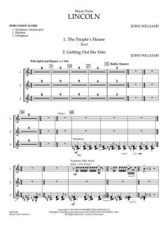 Music from Lincoln von John Williams 