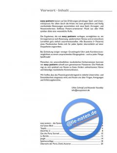 Easy Pattern: Instrumente in C (Bassschlüssel) 