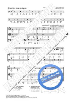 Conditor alme siderum phrygisch von Guillaume Dufay (Download) 