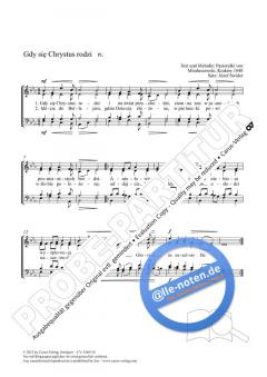 Gdy sie Chrystus rodzi (Als die Welt verloren) Es-Dur von Józef Swider (Download) 