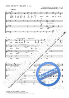 Entre le boeuf et l'ane gris von Francois-Auguste Gevaert (Download) 