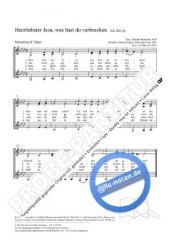 Herzliebster Jesu, was hast du verbrochen von Ulrich Führe (Download) 