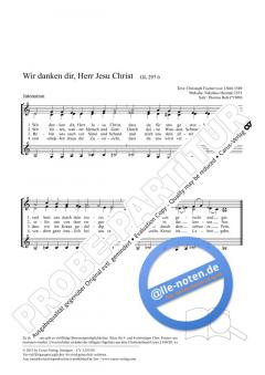 Wir danken dir, Herr Jesu Christ (2012) von Thomas Roß (Download) 