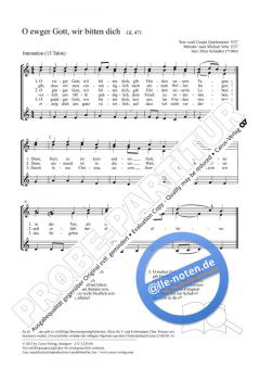 O ewger Gott, wir bitten dich C-Dur (2012) von Peter Schindler (Download) 