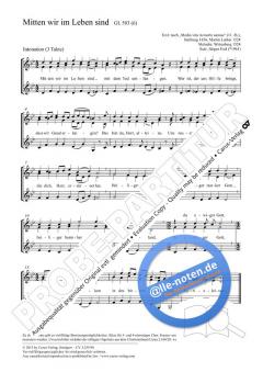 Mitten wir im Leben sind von Jürgen Essl (Download) 
