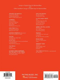 Sondheim For Singers von Stephen Sondheim 