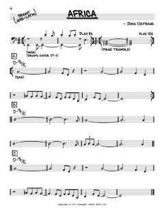 The Trane Book von J. Coltrane 