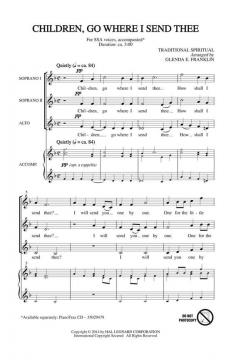 Children, Go Where I Send Thee (Download) 