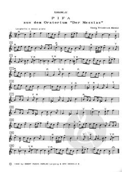 Pifa aus dem Oratorium 'Der Messias' (Georg Friedrich Händel) 