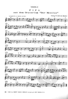 Pifa aus dem Oratorium 'Der Messias' (Georg Friedrich Händel) 