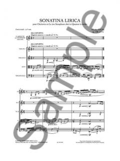 Sonatina Lirica Op.108, No 1b (Nicolas Bacri) 