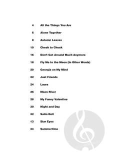 Beginning Solo Guitar: First Jazz Standards 