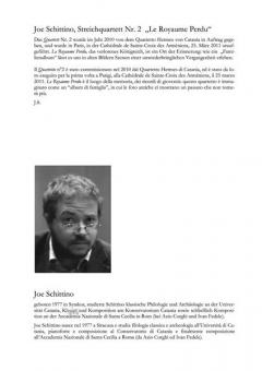 Streichquartett Nr. 2 von Joe Schittino im Alle Noten Shop kaufen