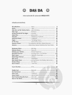 Das da: Songbuch 