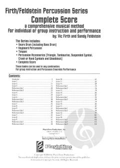 Firth-Feldstein Percussion Series im Alle Noten Shop kaufen (Partitur)