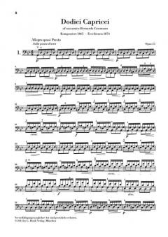 12 Capricci op. 25 von Alfredo Piatti für Violoncello solo im Alle Noten Shop kaufen - HN9746