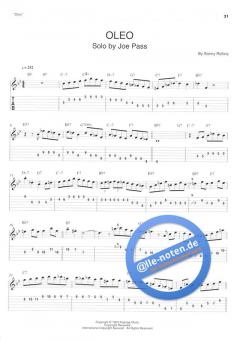 Bebop Guitar Solos von Michael Kaplan 