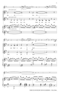 When In Our Music God Is Glorified von Charles Villiers Stanford (Download) 