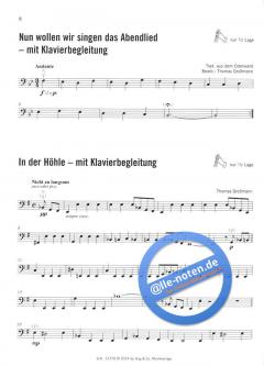 Kontrabass Vorspiel von Thomas Großmann im Alle Noten Shop kaufen