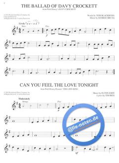 Easy Instrumental Play-Along: Disney for Alto Sax 