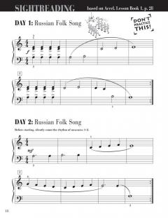Accelerated Piano Adventures Sightreading Book 1 von Randall Faber 