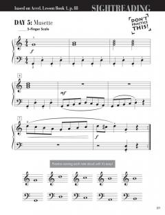 Accelerated Piano Adventures Sightreading Book 1 von Randall Faber 
