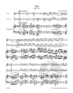 Trio op. 101 von Johannes Brahms (Download) 