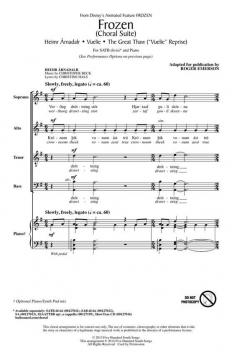 Frozen (Choral Suite) von Frode Fjellheim (Download) 