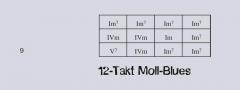 Notenchecker: Blues Akkorde 