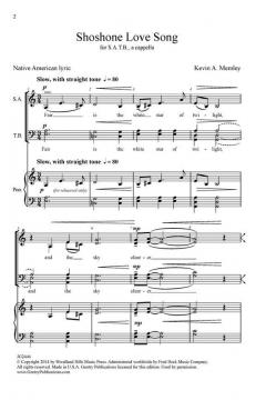 Shoshone Love Song (Kevin A. Memley) 