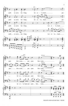 Heaven And Nature Sing (Download) 