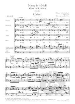 Messe in h-Moll BWV 232, BWV3 232.4 von Johann Sebastian Bach (Download) 